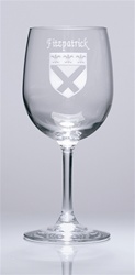 Coat-of-Arms Wine Glass - set of 4 glasses